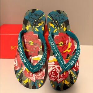 Betsey Johnson Beaded Sandals